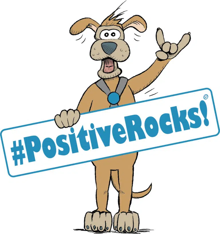 #PositivRocks! :  Ziel der Kampagne #PositivRocks! ist es, Hundehaltern die Grundlage für eine bewusste Entscheidung an die Hand zu geben, wie sie mit ihrem Hund trainieren möchten. Denn jeder hat die Wahl – wenn er weiß was dahinter steckt!