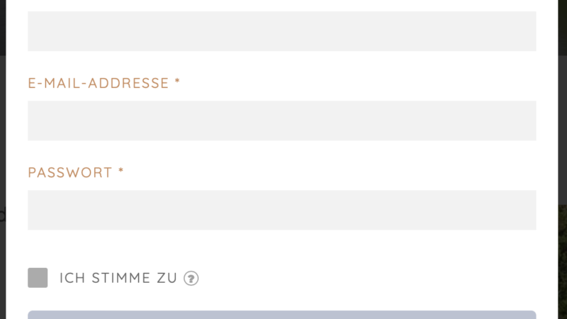 Wie kann ich mich bei rundum.dog registrieren oder ein Benutzerkonto erstellen?