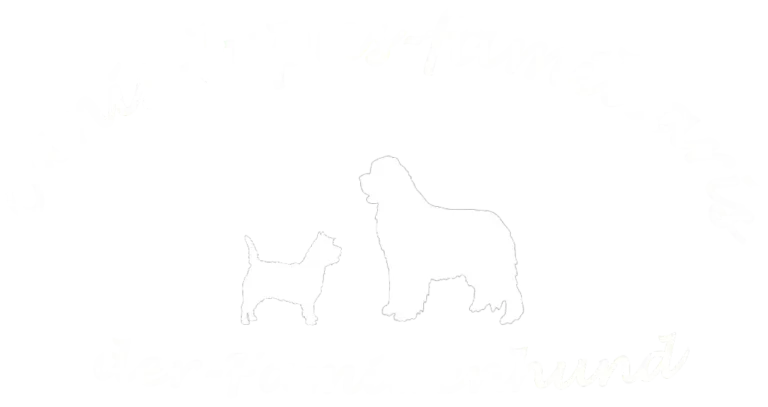 canis lupus familiaris - der Familienhund - clf logo fuer Farbhintergrund