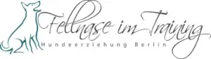 Logo Hundeschule Fellnase im Training