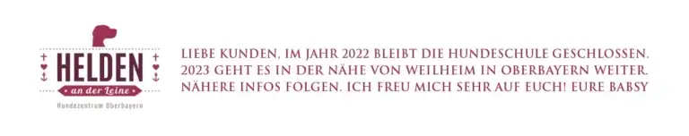 Helden an der Leine - Hundezentrum Oberbayern - helden an der leine logo