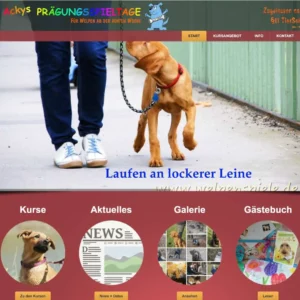 Logo Acky’s Prägungsspieltage Hundeausbildung Bartmann