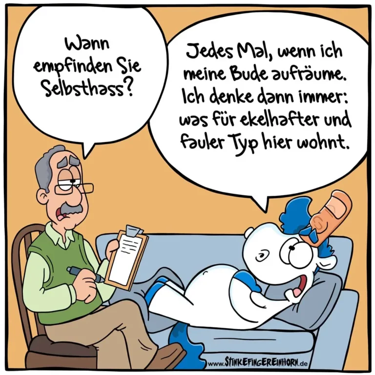 Therapeut sitzt mit Klemmbrett, Hund liegt entspannt auf Couch und gestikuliert beim Sprechen