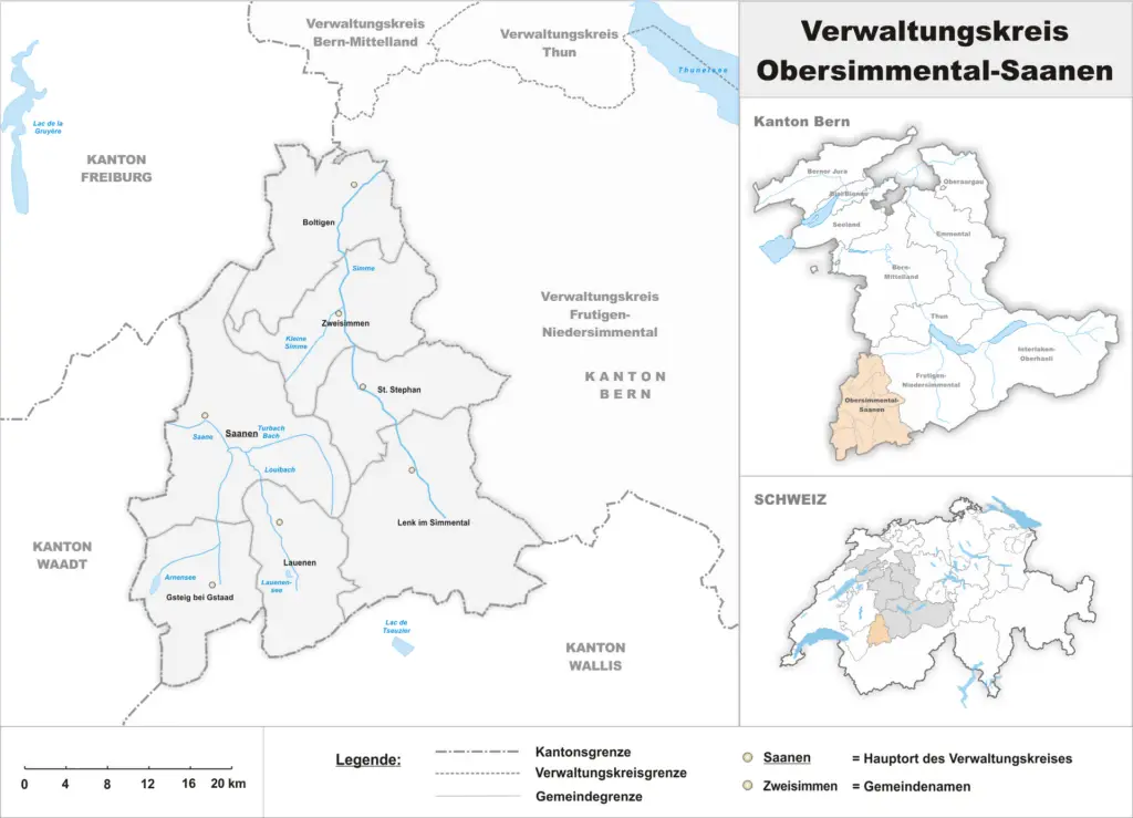 Verwaltungskreis Obersimmental-Saanen