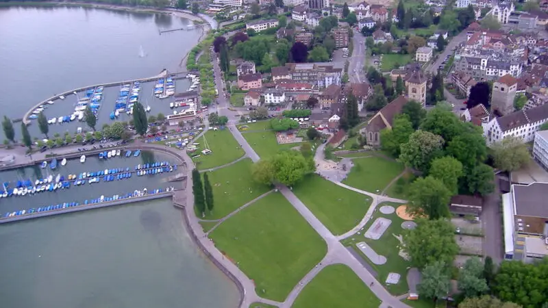 Schloss Arbon - Luftaufnahme arbon
