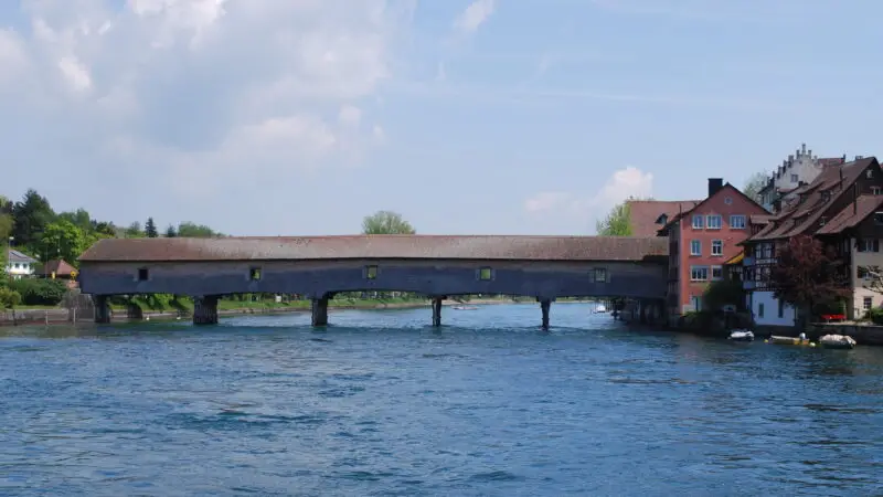 Rheinbrücke Diessenhofen–Gailingen - rheinbruecke diessenhofen gailingen 8539