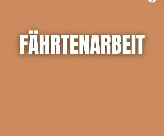Fährtenarbeit