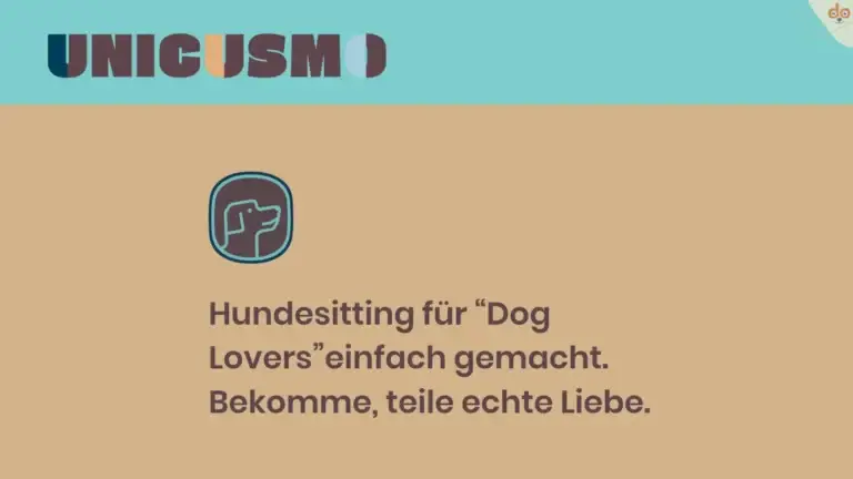 UNICUSMO-Hundesitting