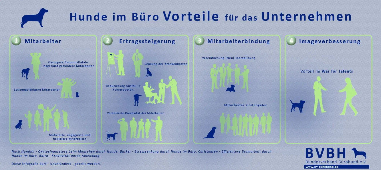 buerohunde 4a1 Vorteile Unternehmen
