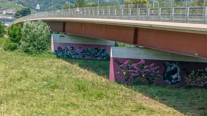 Familienausflug mit Fellnase: Die besten Aktivitäten im Tessin für Hunde und Halter - Via al Ticino BrC3BCcke C3BCber den Tessin2C Giubiasco TI E28093 Sementina TI 20250620 jag9889