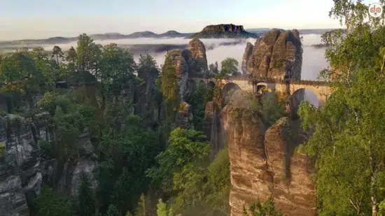 Brücke in der Sächsische Schweiz