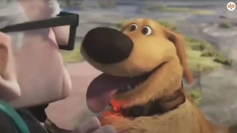Dug aus Up (2009): Der liebenswerte Golden Retriever mit einem sprechenden Halsband