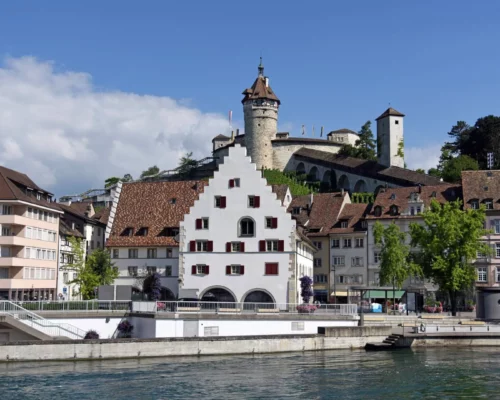 Blick auf Munot Schaffhausen