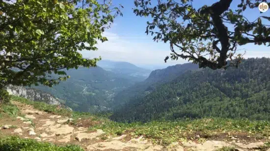 Blick aufs Thal im Kanton Neuenburg