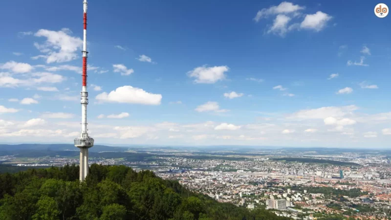 Uetliberg mit Blick auf Zürich