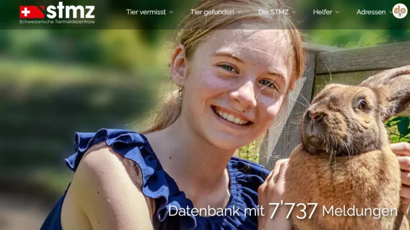 Vorstellung der STMZ – Schweizerische Tiermeldezentrale