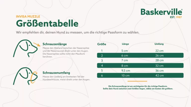 Baskerville Maulkorb Invisa