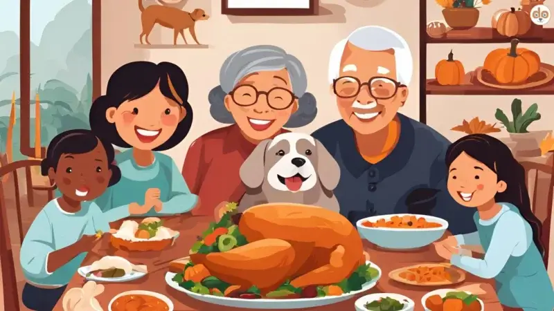 Thanksgiving mit Hund: Leckereien, Geschenke und Entspannung für einen stressfreien Feiertag