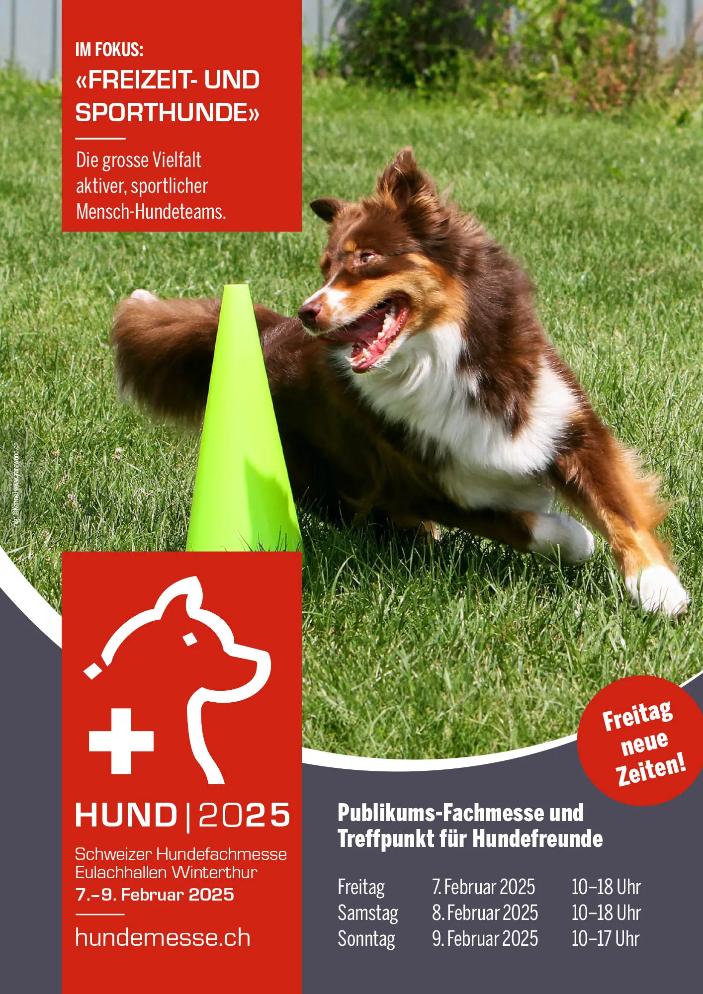 Schweizer Hundefachmesse 2025 Flyer