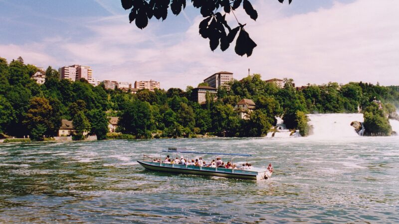 Rheinfall: Rundweg um Europas grössten Wasserfall