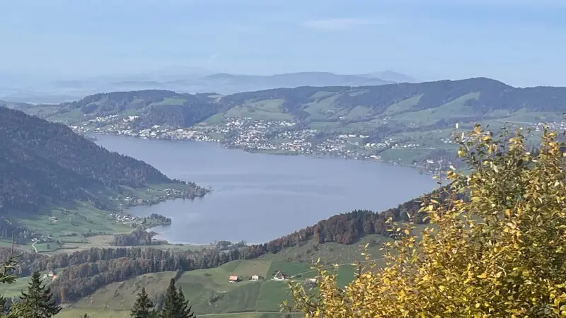 Mit Hund am Ägerisee: Uferweg von Unterägeri nach Oberägeri