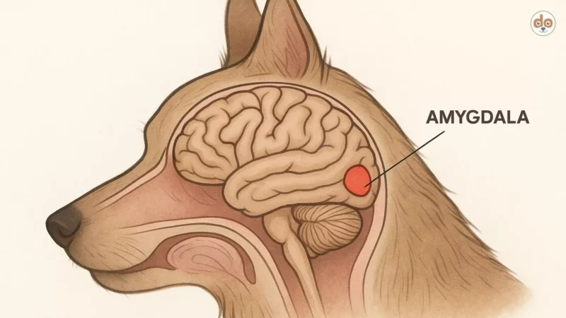 Die Amygdala beim Hund