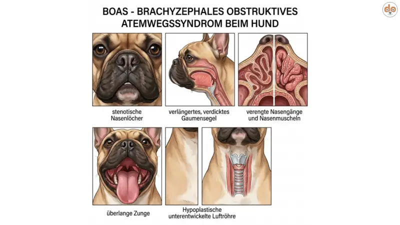 Brachyzephales Obstruktives Atemwegssyndrom (BOAS)