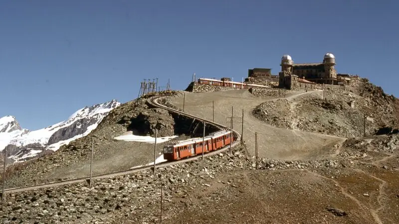 Gornergrat zum Riffelsee: Matterhornblick über Zermatt