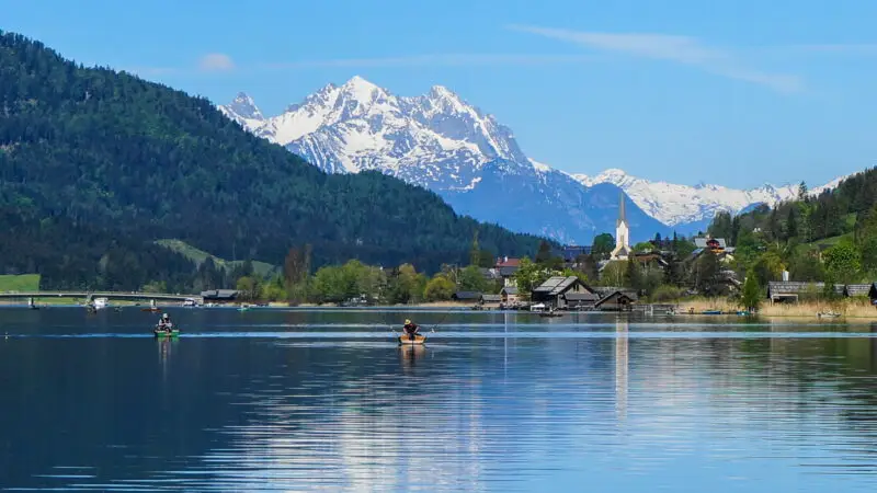 Weissensee Norduferweg in Kärnten