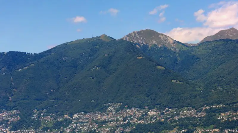 Cardada-Cimetta über dem Lago Maggiore bei Locarno