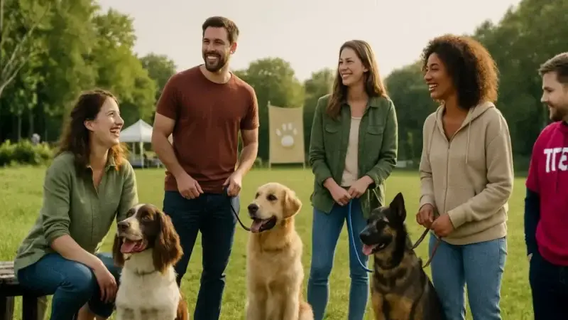 Wie kann ich Veranstaltungen oder Events für Hunde auf rundum.dog finden?