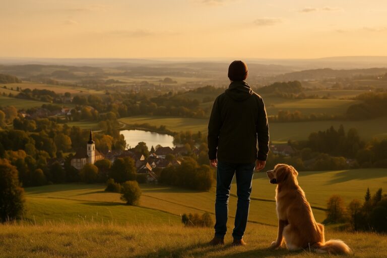 Deutschland mit Hund