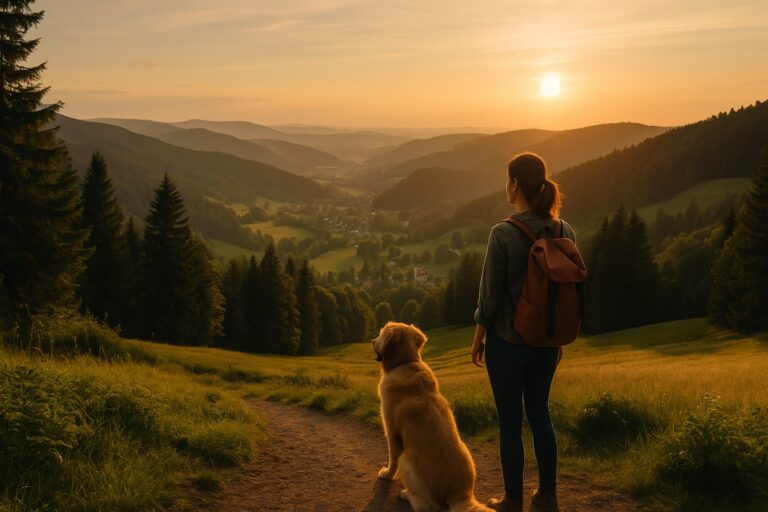 Baden-Würtenberg mit Hund
