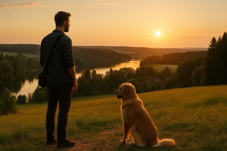 Brandenburg mit Hund