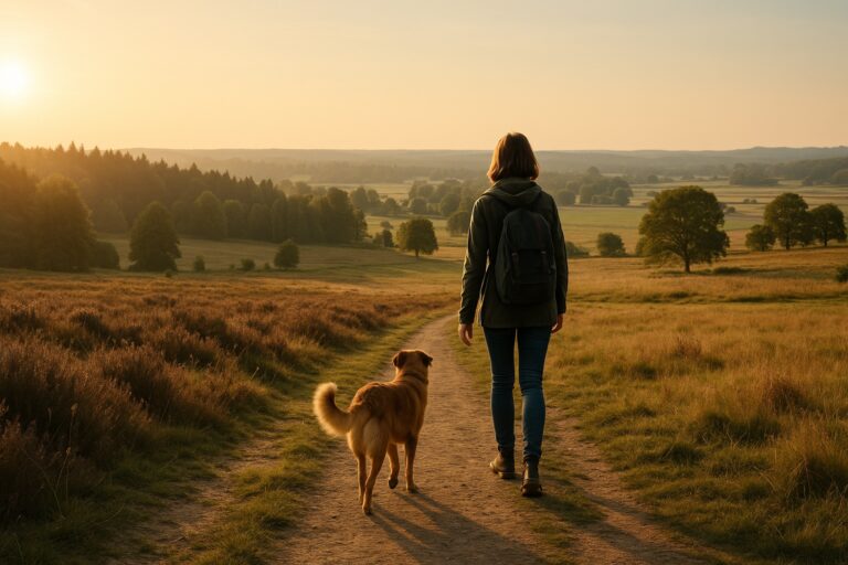 Niedersachsen mit Hund