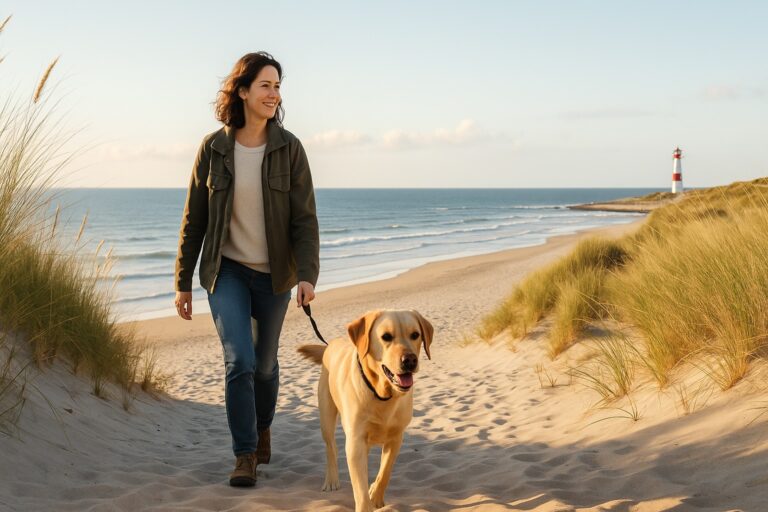 Schleswig-Holstein mit Hund