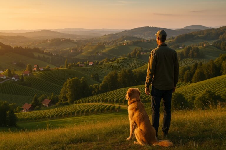 Steiermark mit Hund