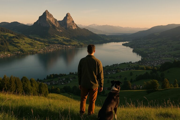 Schwyz mit Hund
