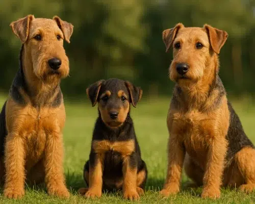 Hunderasse Airedale Terrier