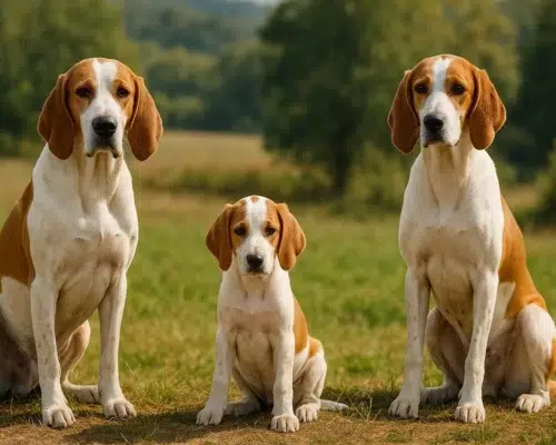 Hunderasse Grosser Anglo-Französischer Weiss-Oranger Laufhund