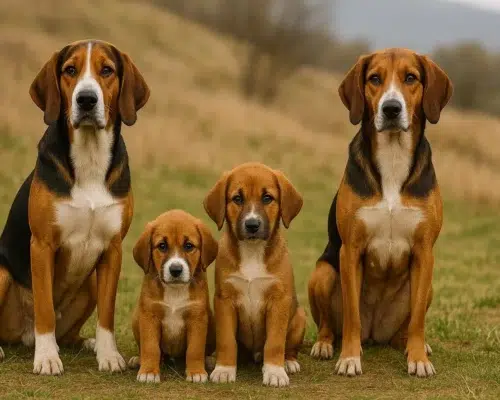 Hunderasse Haldenbracke (Haldenstøvare)