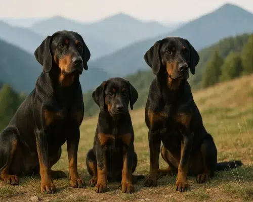 Hunderasse Montenegrinischer Gebirgslaufhund (Crnogorski Planinski Gonič)