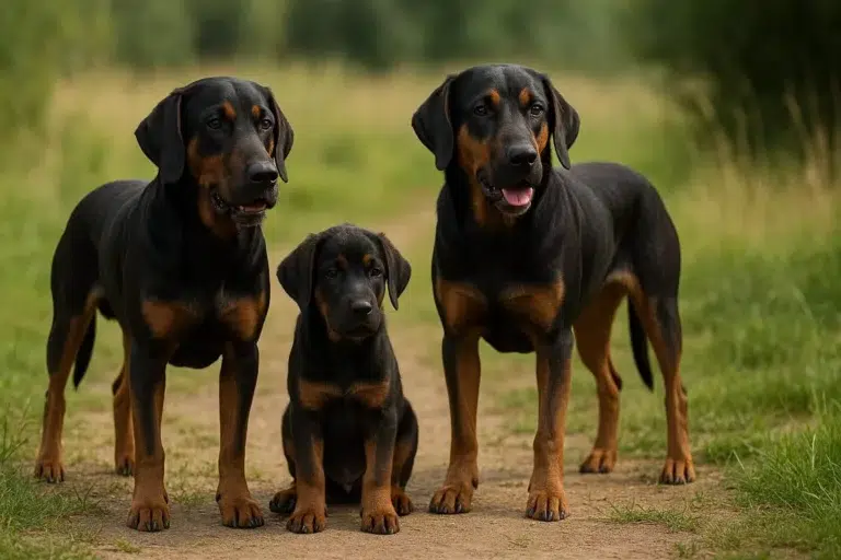 Hunderasse Polnischer Jagdhund (Gonczy Polski)