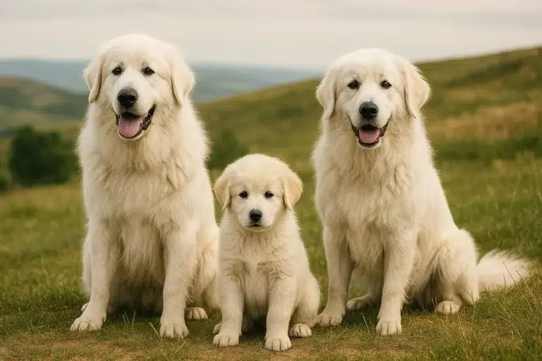Hunderasse Pyrenäen-Berghund (Chien de Montagne des Pyrénées)