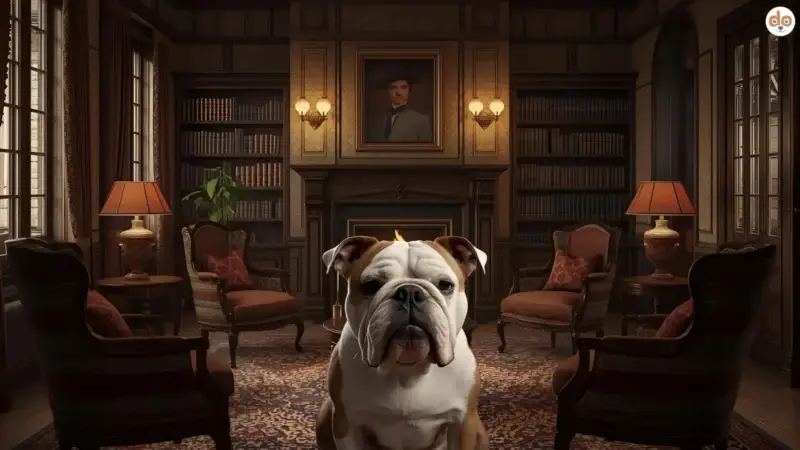 Gladstone: Die Englische Bulldogge als Held im Hintergrund bei Sherlock Holmes