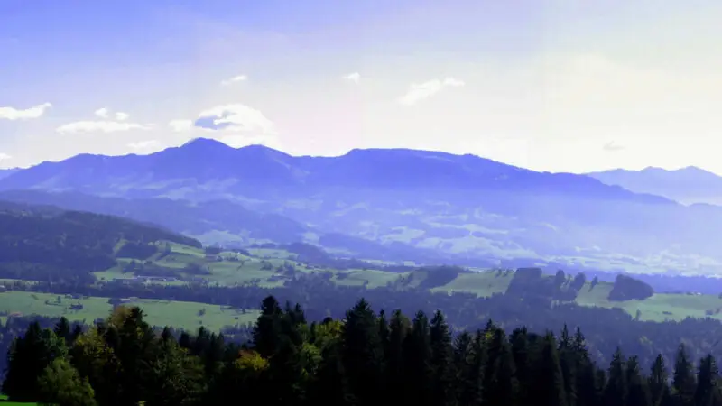 Bregenzerwald / Bezau - Bregenzerwald panorama