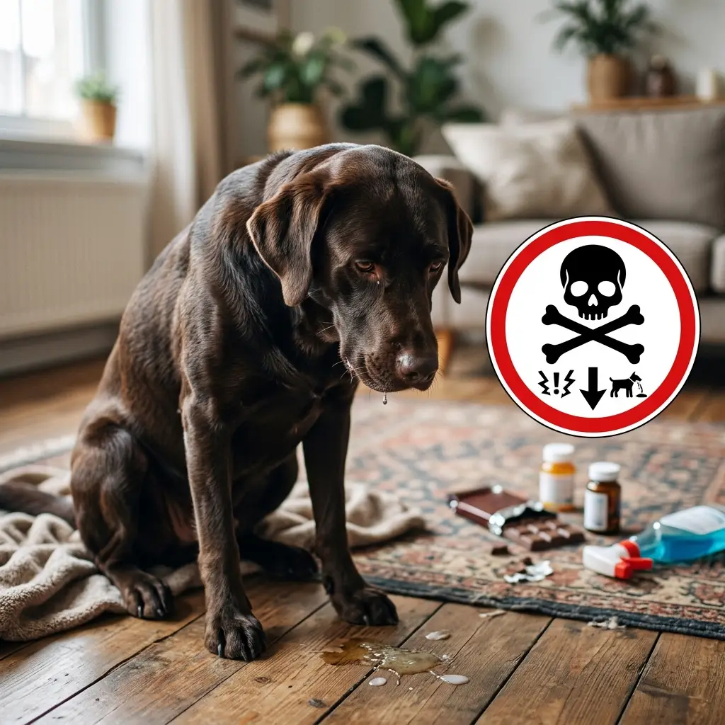 Hundevergiftung: Symptome erkennen und sofort handeln