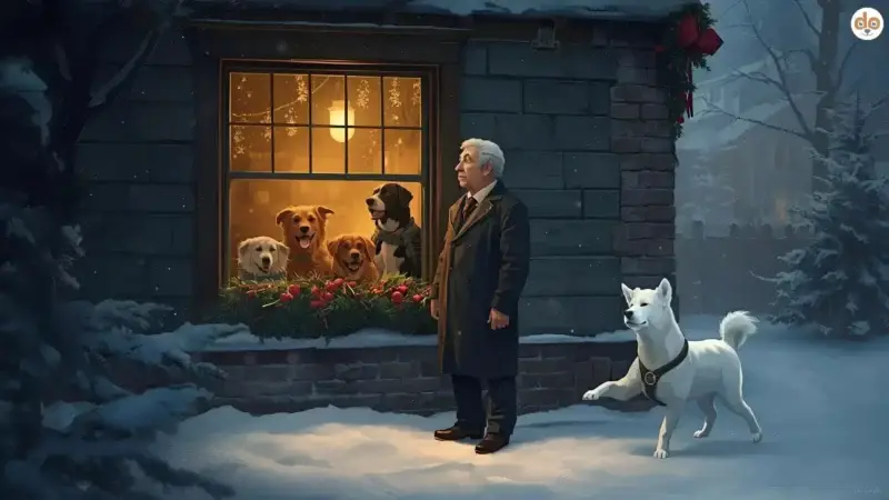 Die 4-teilige Weihnachtsgeschichte mit Hund, 2: Der Geist der gegenwärtigen Weihnacht