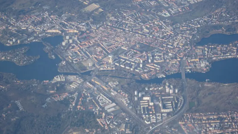 Park Sanssouci Potsdam - Aerial view of Potsdam 02