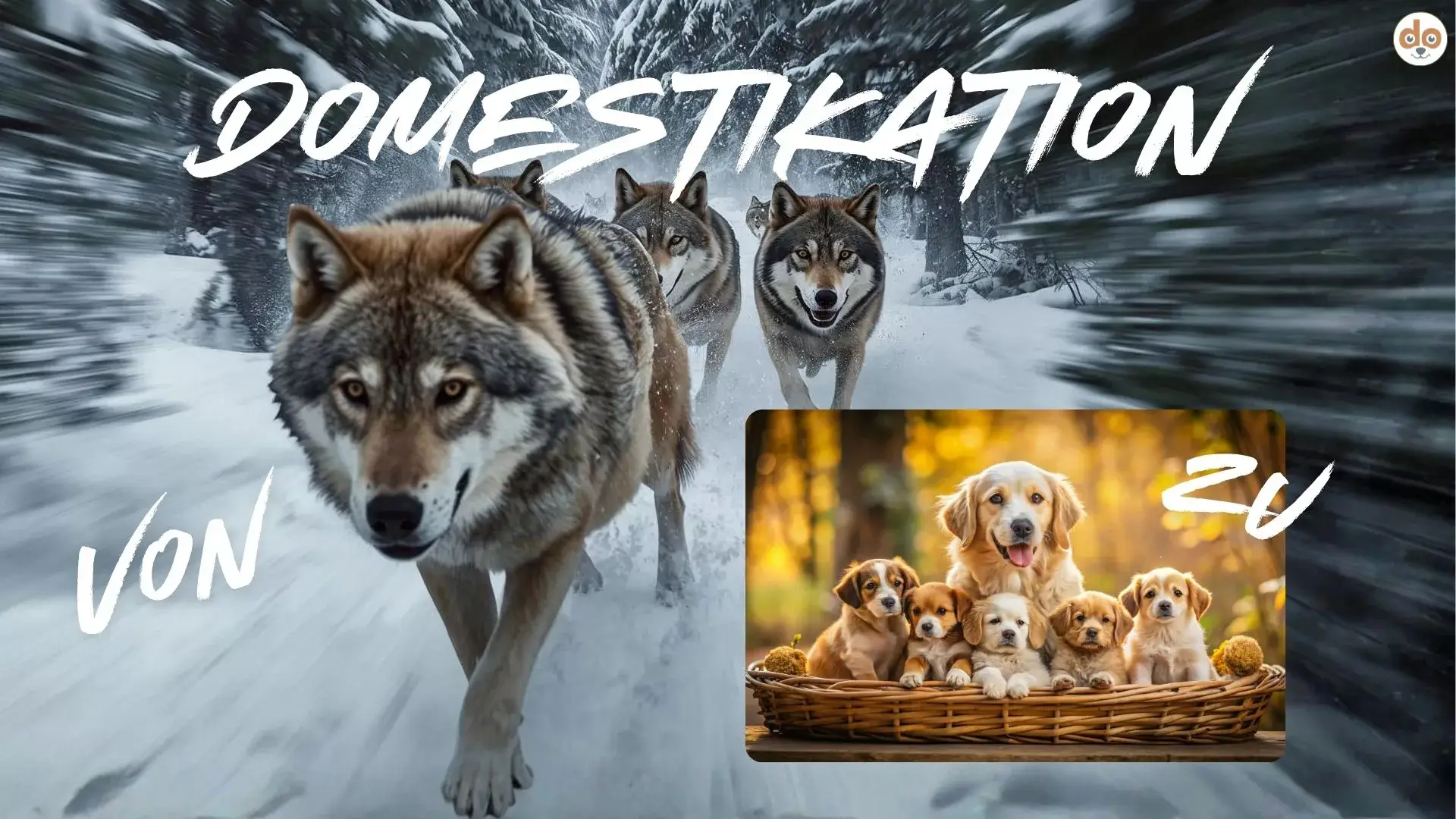 Domestikation des Hundes, vom Wolf zum Golden Retriever